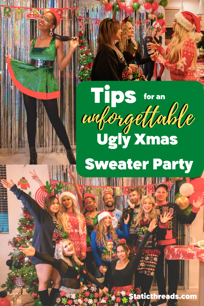 Tips for an Unforgettable Ugly Christmas Sweater Party