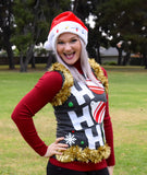 Ugly Christmas Sweater Vest | Womens Ugly Christmas Sweater RUNS SMALL