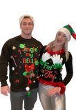 Mens  3D Jingle My Bells Sweater | Ugly Christmas Sweater