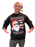Where my Ho's at Christmas Sweater -Unisex -  Naughty Ugly Christmas Sweater