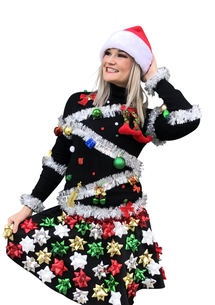 Ugly Christmas Sweater - Christmas Tree Sweater 3D