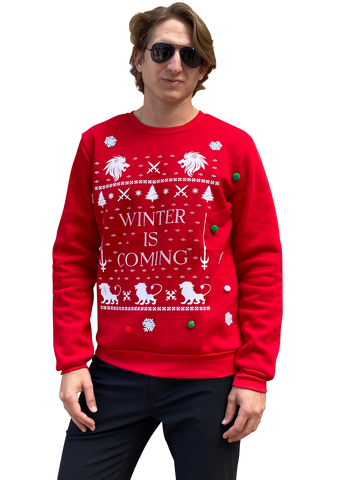 Game of Thrones Mens Sweatshirt | Winter is Coming
