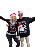 Where my Ho's at Christmas Sweater -Unisex -  Naughty Ugly Christmas Sweater