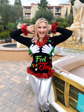 Couples Ugly Christmas Sweaters | Feel The Joy Sweater and Jingle My Bells