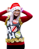 Ugly Christmas Sweater Vest | Womens Ugly Christmas Sweater RUNS SMALL