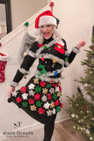 Christmas Bow Skirt AND Christmas Tree Sweater -