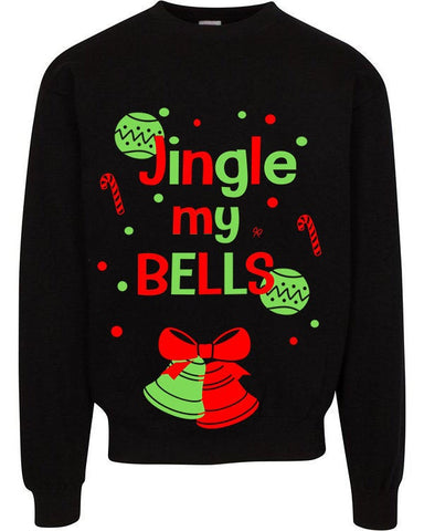 Ugly Christmas Sweater - Jingle My Bells Sweater in Stock READY to ship