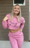 Sexy Biz Babe Sweats - Pants & Sweatshirt