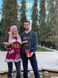 Christmas Sweater Dress, Womens Ugly Christmas Sweater Dress
