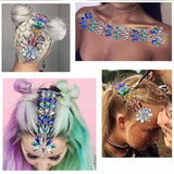 Rhinestone Hair Jewels - Festival Hair Accessories