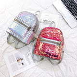 Fashion Womens Backpack Sequin Backpack