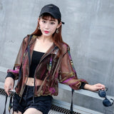 Womens Festival Multi-colored Jacket