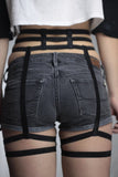 Women Sexy Garter belt Gothic Harajuku style - Tombraider