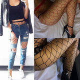 Women Rhinestone Fishnet Tights - 3 Colors