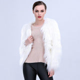 LED Faux Fur Coat