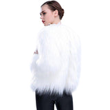 LED Faux Fur Coat